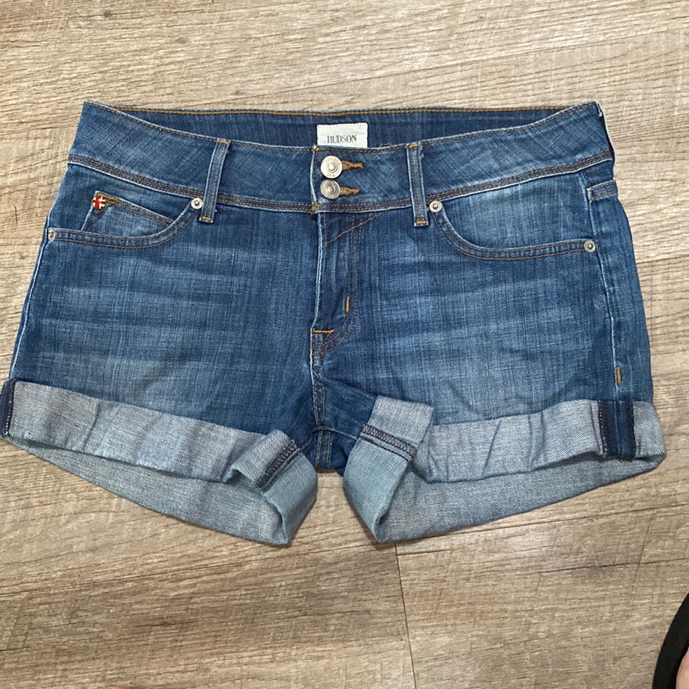 Hudson Croxley Mid jean shorts 27